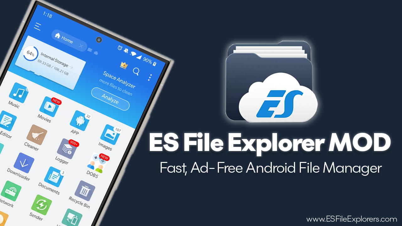 es file explorer mod apk