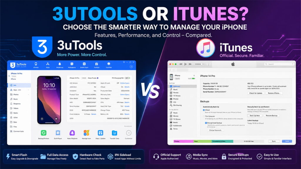 3utools vs itunes